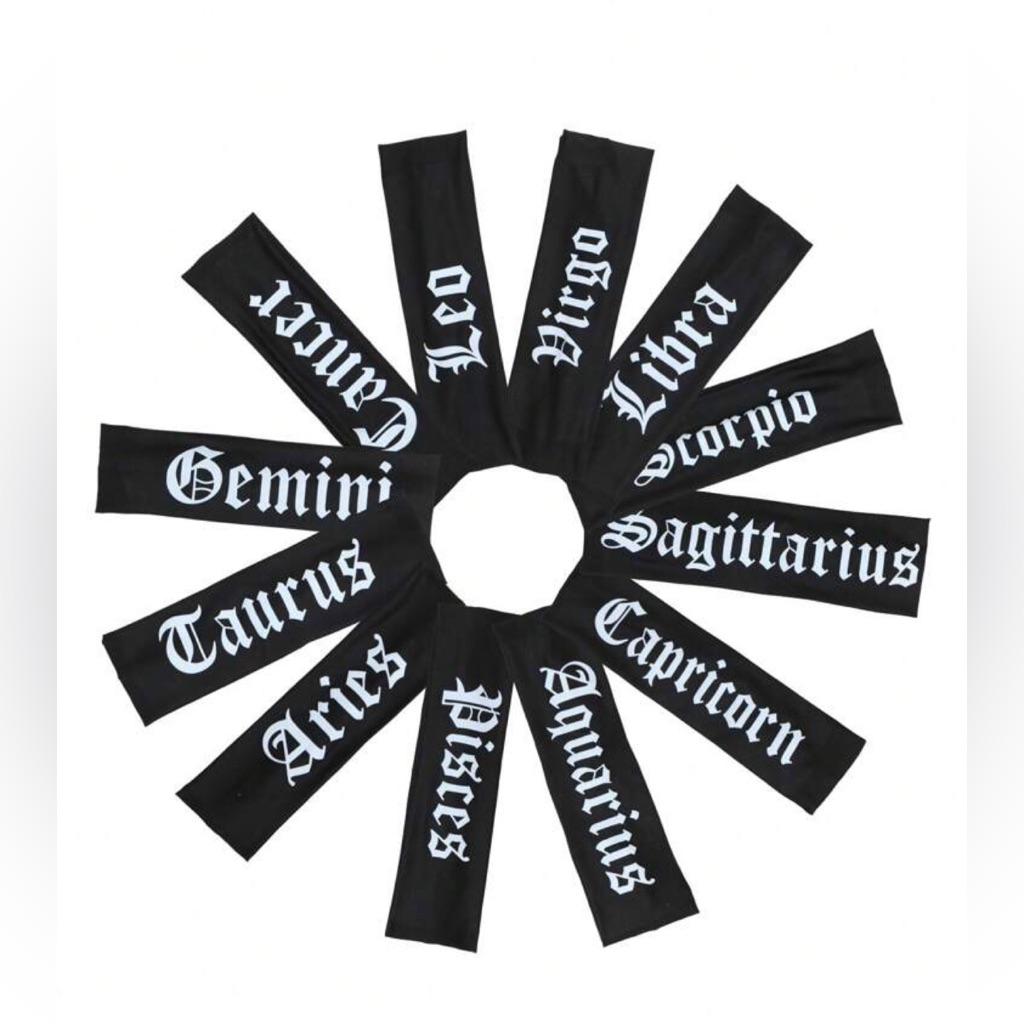 New Zodiac SweatbandsHeadbands